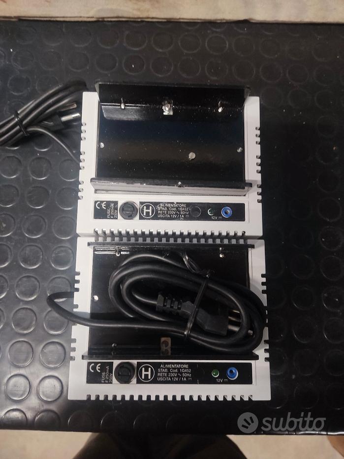 Trade-Shop - Alimentatore di rete universale, 12 V, 1 A, sostituisce DSA-12G -12 FEU 120120 ADS0128-B 120100 per ricevitore TechnoTrend Yamaha Keyboard