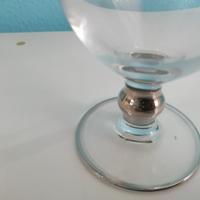 calice con stemmi in argento 