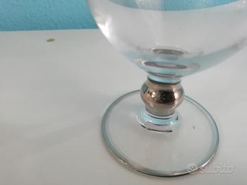 calice con stemmi in argento 