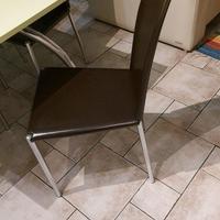 Tavolo calligaris con sedie