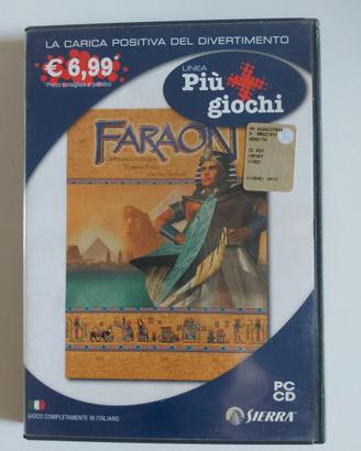 Faraon gioco strategia storico pc cd rom