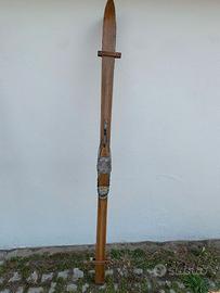 Sci legno lunghezza 210 cm
