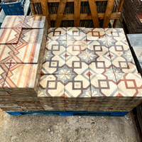 Cementine siciliane decorative d'epoca '900 - 32