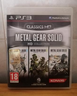 METAL GEAR SOLID HD COLLECTION PS3 ITALIANO 