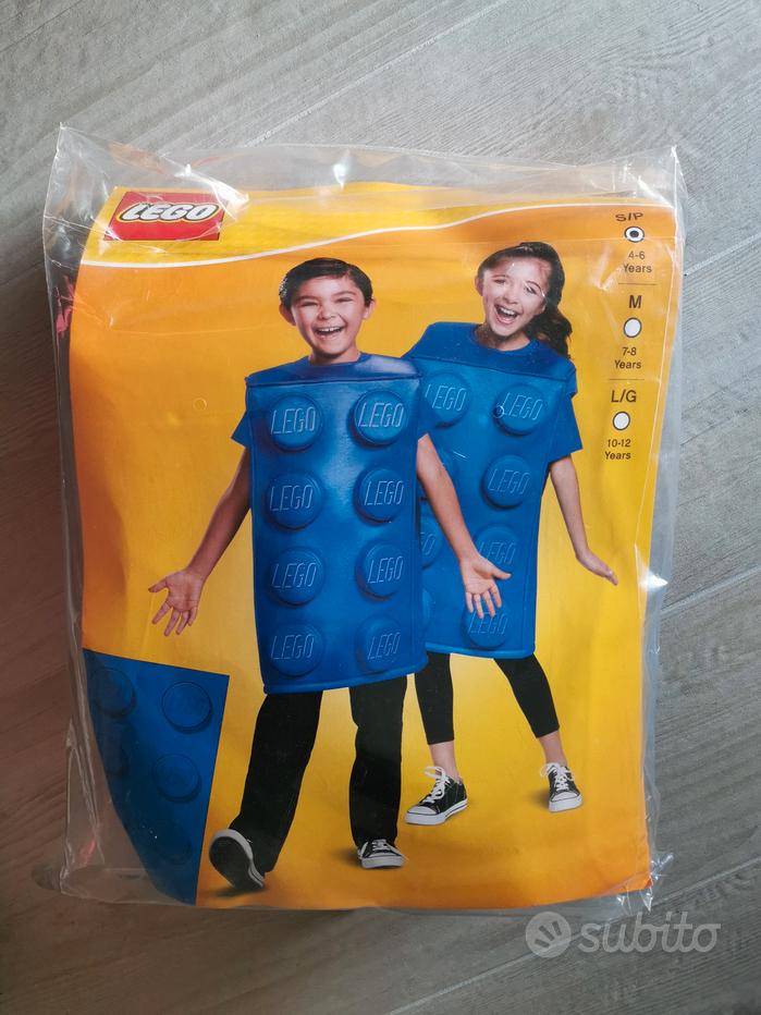 Costume Omino Lego Vestito Carnevale Lego 2024 Nuovo Arrivo Guy