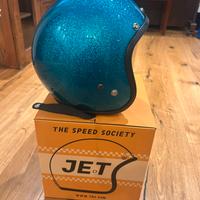 Casco 70'S dipinto a mano taglia L