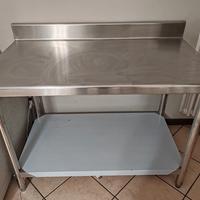 tavolo inox royal catering 120x70x97