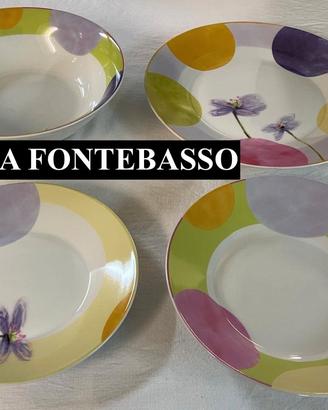 Servizi piatti tavola porcellana Fontebasso, Mayer