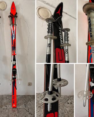 Due paia di sci vintage