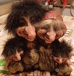 Gruppo Famiglia Troll Ny Form – Originale Norvegia