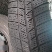 4 cerchi ferro 15" e pneumatici Fiat Punto