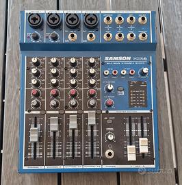 SAMSON MDR6 Desktop Mixer