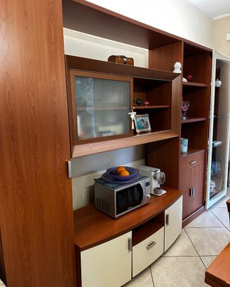 Parete attrezzata soggiorno - sala da pranzo