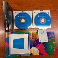 Windows 8 PRO DVD originale 32 64 bit + licenza