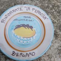 Piatto del buon ricordo La pergola Bergamo