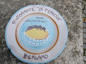 Piatto del buon ricordo La pergola Bergamo