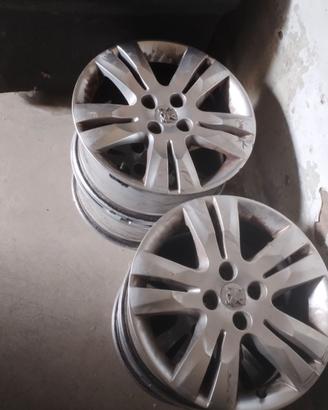 Cerchi 17" peugeot