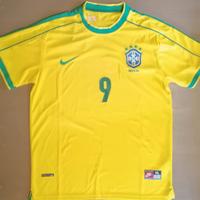 Maglia Brasile 1998 Ronaldo 9