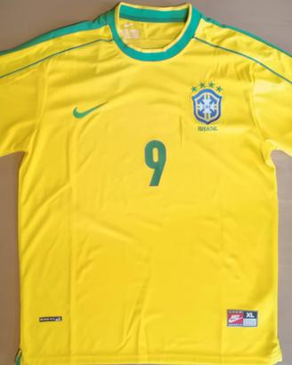 Maglia Brasile 1998 Ronaldo 9
