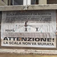 scala retrattile 
