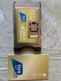 CAM Tivusat con smartcard TivuSat