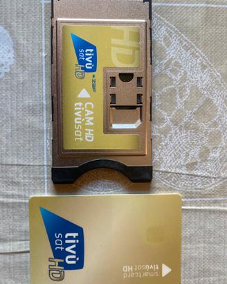 CAM Tivusat con smartcard TivuSat