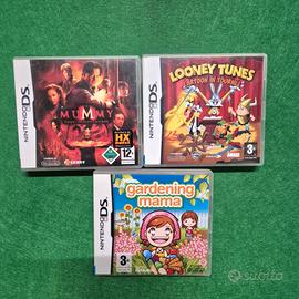 Giochi Nintendo DS: Mummy, Looney Tunes, Gardening