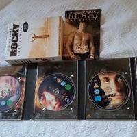 cofanetto 5 dvd rocky digipack