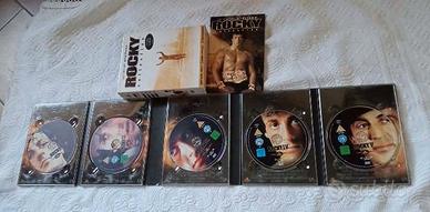 cofanetto 5 dvd rocky digipack