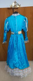 Costume di carnevale da Principessa colore Azzurro