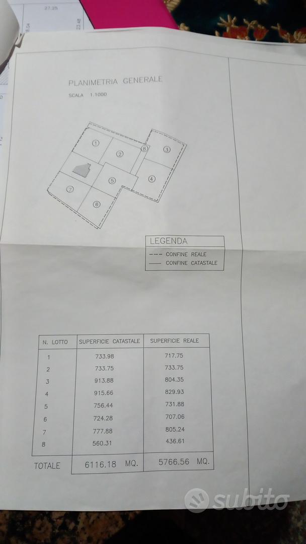 Terreno Edificabile 800 mq Riservato con Accesso - Vista 4