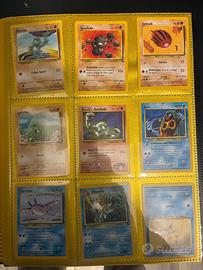 Lotto Carte Pokémon Vintage  collezione anni 90/20