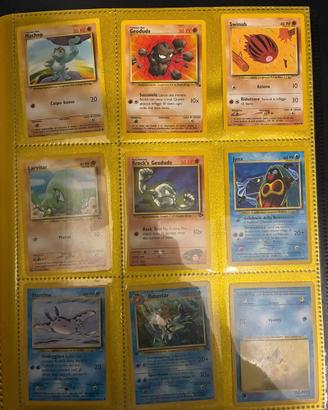 Lotto Carte Pokémon Vintage  collezione anni 90/20