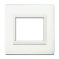 Lotto placche AVE vetro bianco – 3, 4 e 7 moduli –