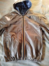 GIUBBOTTO IN PELLE  REVERSIBILE KWAY