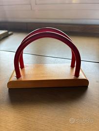 Portatovaglioli in legno