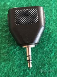 Splitter audio con jack da 3,5  con doppia uscita
