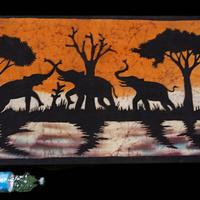 Arazzo quadro BATIK da collezione cm 110 x 68