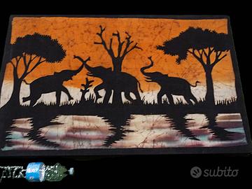 Arazzo quadro BATIK da collezione cm 110 x 68