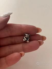 Charm elefante portafortuna in argento sterling Pa