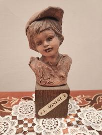 Scultura in terracotta Lino AGNINI