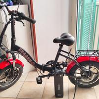 Bici elettrica DMEUraganoLittle Batt da rigenerare