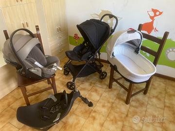 Trio cybex passeggino melio carbon  base isofix
