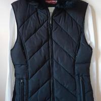 Smanicato in piuma d'oca e pelliccia 