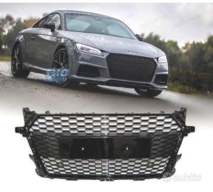 GRIGLIA PER AUDI TT 8S 15-19 LOOK RS NERO