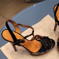 Sandali nero marca Vicenza misura 39 tacco 12