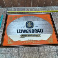 Quadro A Specchio Birra Löwenbräu