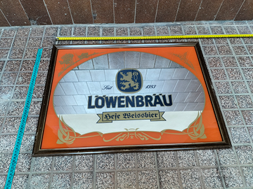 Quadro A Specchio Birra Löwenbräu