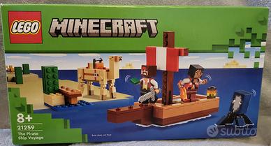 Minecraft Lego 21259 Viaggio della Nave dei Pirati