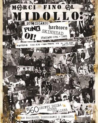 Punk hardcore skinhead oi Band italiane 45 7" lp